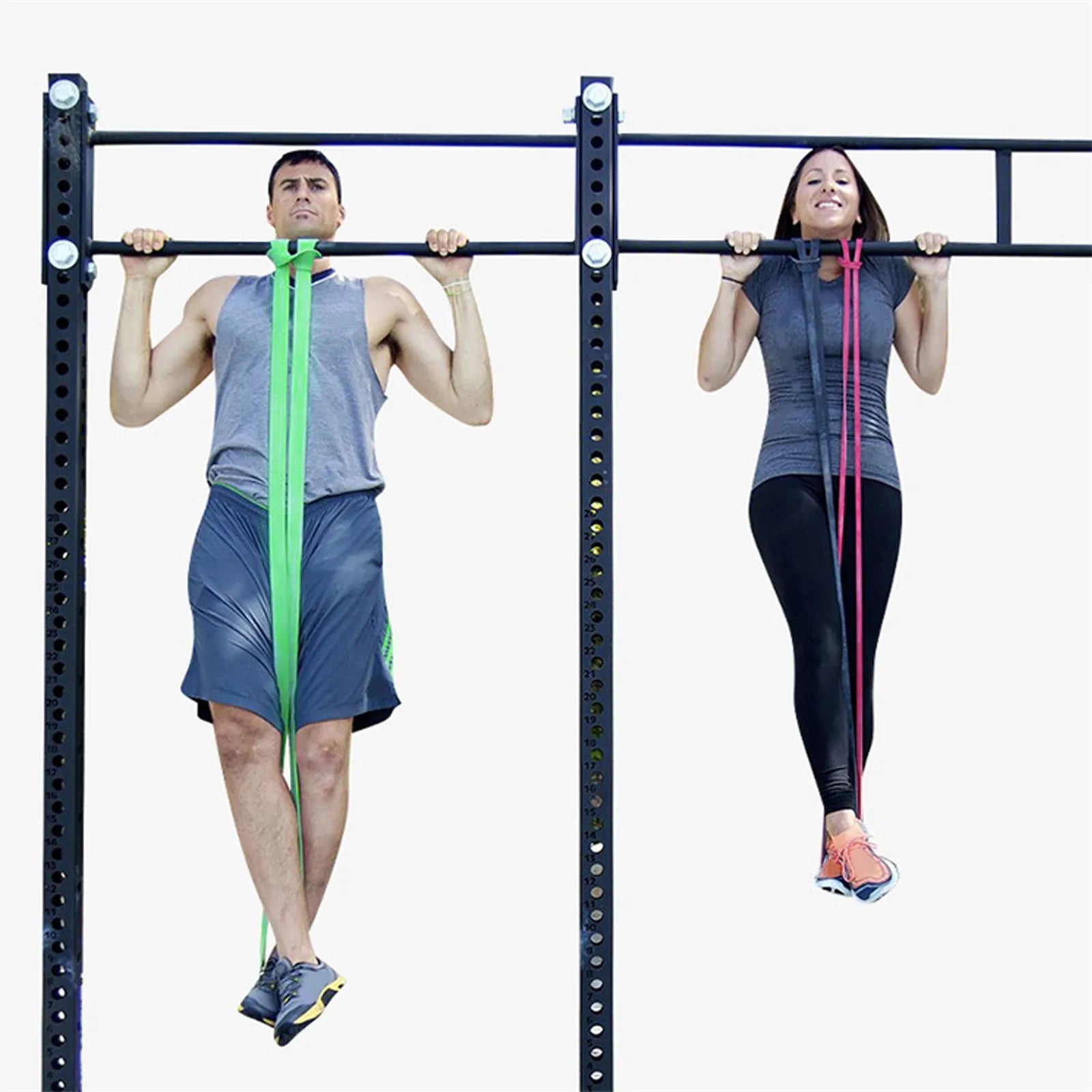 Resistance Bands Set — Home Workout Exercise Bands for Men & Women